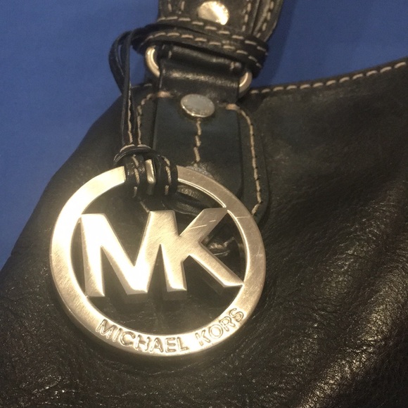 Michael Kors Black Leather Bag - Picture 2 of 4